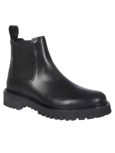 Shop Valentino Classic Ankle Boots In Black