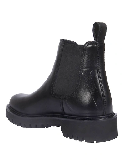 Shop Valentino Classic Ankle Boots In Black