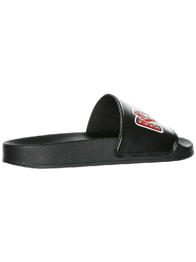 Shop Mcq By Alexander Mcqueen Mcq Alexander Mcqueen Metal Slides In Nero