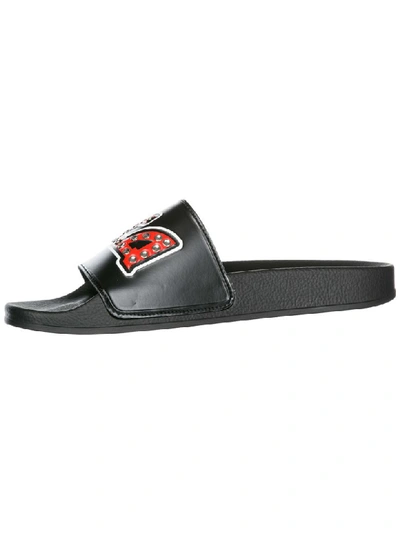 Shop Mcq By Alexander Mcqueen Mcq Alexander Mcqueen Metal Slides In Nero