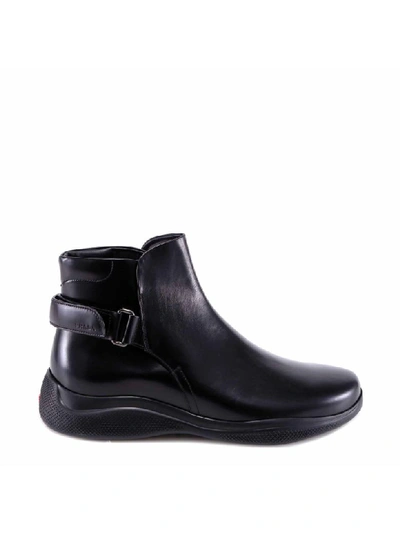 Shop Prada Boots In Black