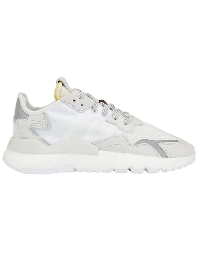 Shop Adidas Originals Nite Jogger Sneakers In Crystal White