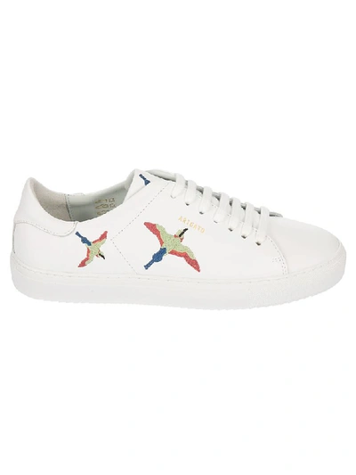 Shop Axel Arigato Clean 90 Bird Sneakers In White