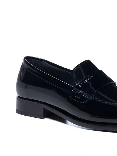 Shop Givenchy Loafers In Black