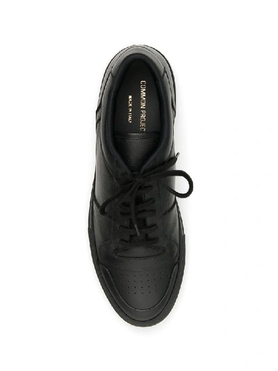 Shop Common Projects Full Court Low Sneakers In Black (black)