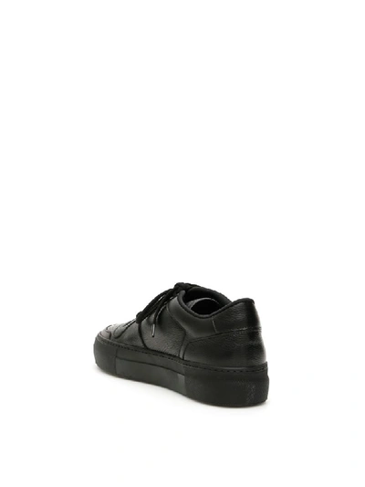 Shop Common Projects Full Court Low Sneakers In Black (black)