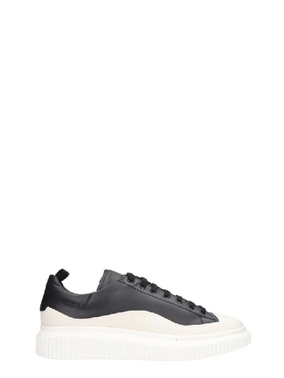 Shop Officine Creative Krace Sneakers In White Leather