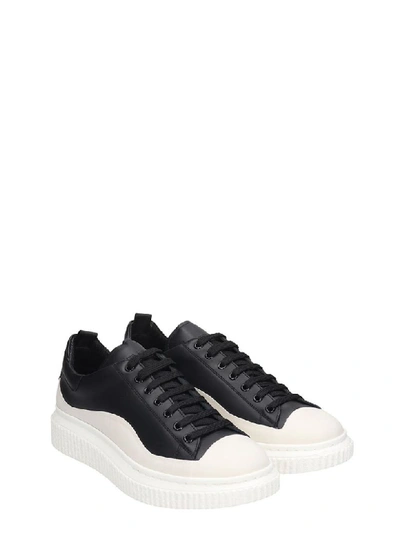 Shop Officine Creative Krace Sneakers In White Leather