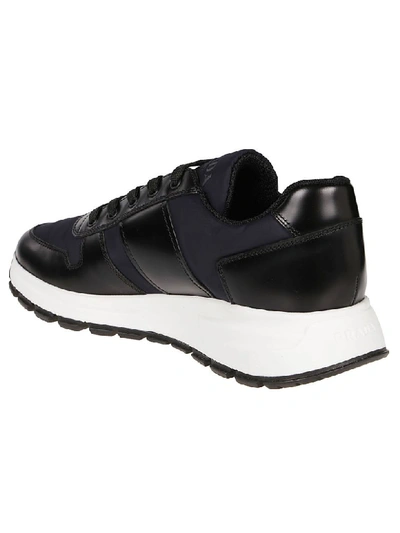 Shop Prada Sneaker Prax 01 In R Nero/royal