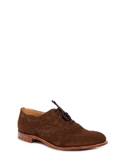 Shop Church's Burwood Lace-up In Brown