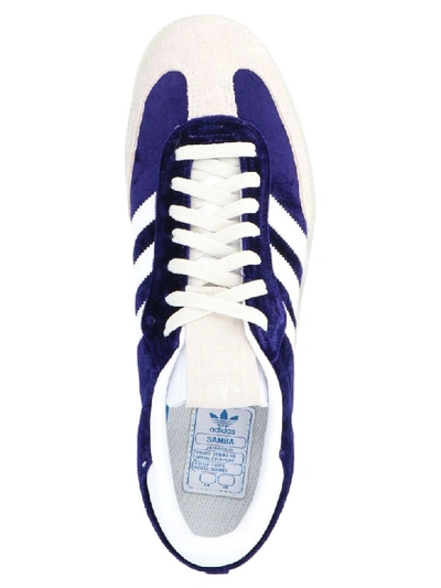 Adidas Originals Purple Velvet Samba Og Sneakers In Blue | ModeSens