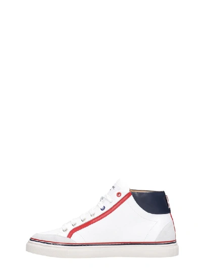 Shop Thom Browne Sneakers In White Leather