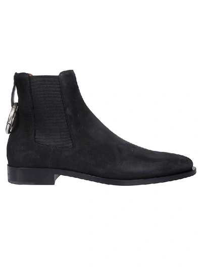 Shop Givenchy Ring Detail Ankle Boots In Black