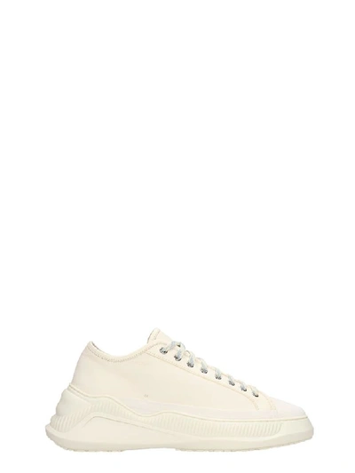 Shop Oamc Free Sole Sneakers In White Leather