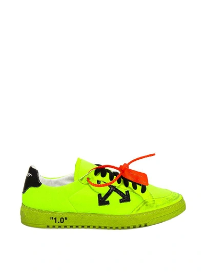 Shop Off-white 20 Sneakers In Yellow