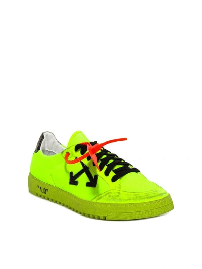 Shop Off-white 20 Sneakers In Yellow