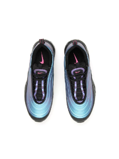 Shop Nike Air Max 97 Lx Sneakers In Black Laser Fuchsia Thunder Grey (black)