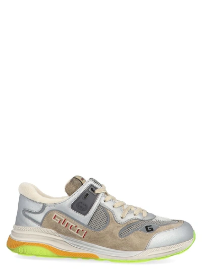 Shop Gucci G Line Shoes In Silver
