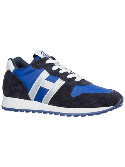 Shop Hogan H383 Sneakers In Blu