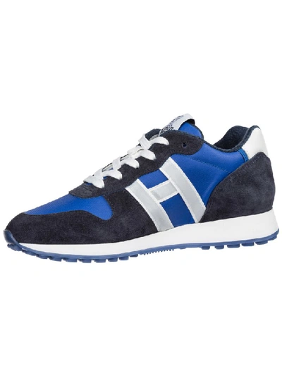 Shop Hogan H383 Sneakers In Blu