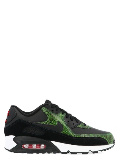 Nike Black Air Max 90 Qs Sneakers In Multicolor