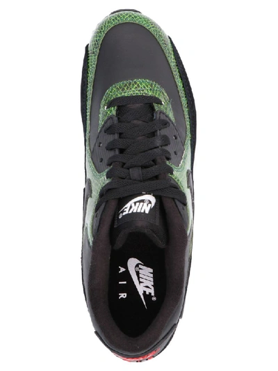 Nike Black Air Max 90 Qs Sneakers In Multicolor