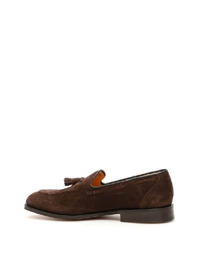 Shop Church's Suede Loafers In Brown (brown)