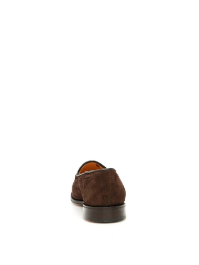 Shop Church's Suede Loafers In Brown (brown)
