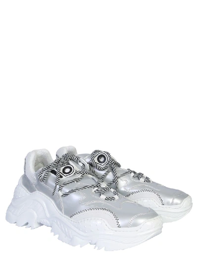 Shop N°21 N.21 Billy Sneaker In Argento