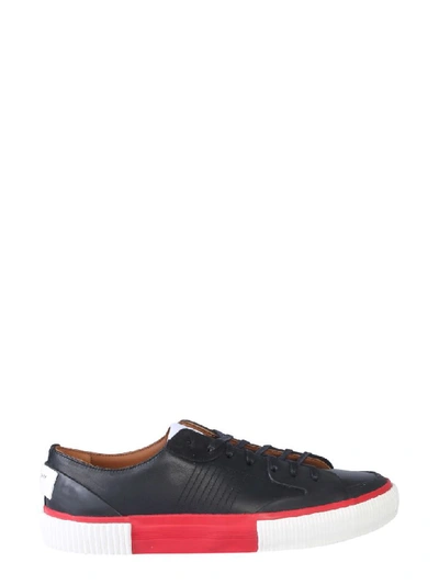 Shop Givenchy Tennis Light Low Sneakers In Nero