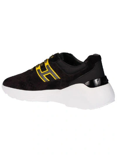Shop Hogan H443 Sneakers In Black