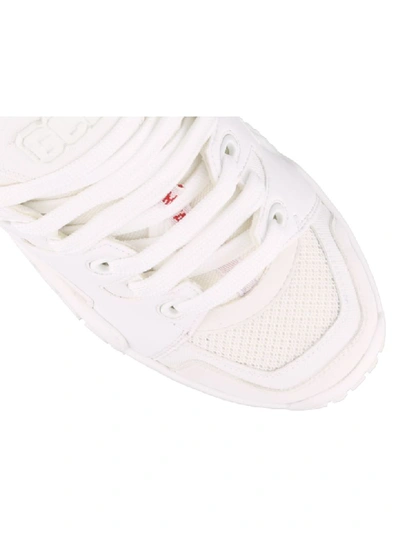 Shop Gcds Logo Sneakers In White
