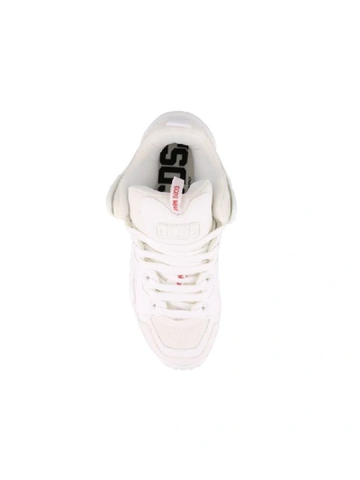 Shop Gcds Logo Sneakers In White