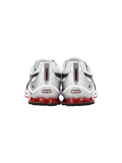Shop Asics Gel-kinsei Og Sneakers In Silver + Red