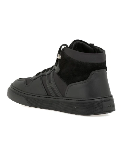 Shop Hogan H365 Sneaker In Black