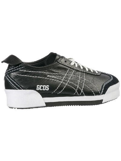 Gcds Men's Shoes Leather Trainers Sneakers Onitsuka Tiger Mexico In Black |  ModeSens
