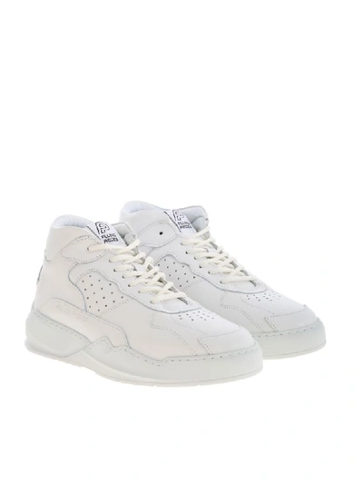 Shop Filling Pieces Sneaker Leather Lay Up Icey Flow 2.0 All White
