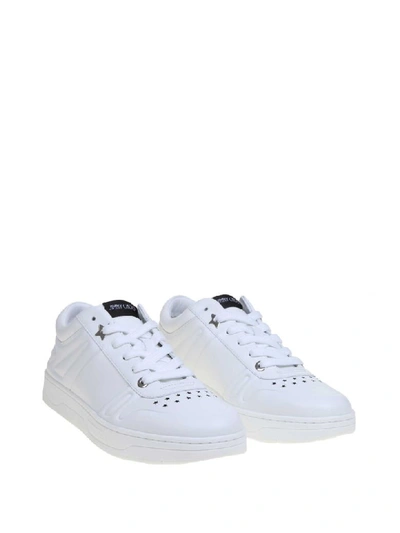 Shop Jimmy Choo Sneakers Hawaii / M White Leather