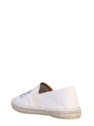 Shop Kenzo Canvas Espadrillas In Beige