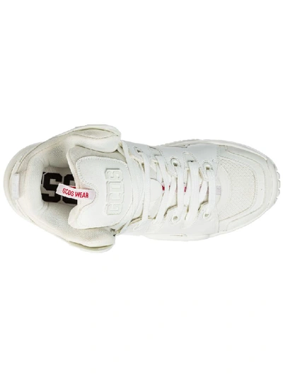 Shop Gcds Big G Sneakers In White