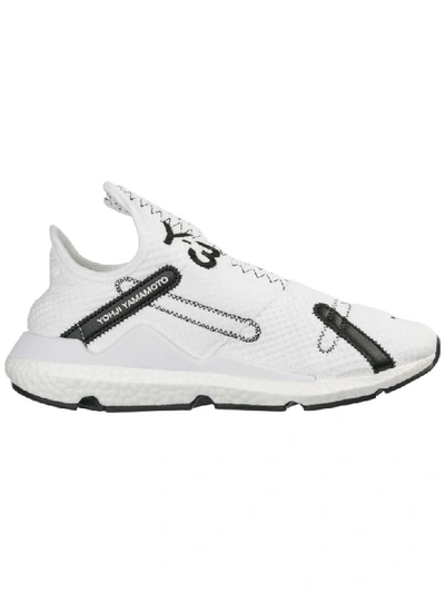 Shop Y-3 Reberu Sneakers In Bianco