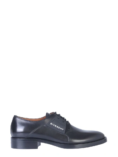 Shop Givenchy Derby Cruz Lace Up In Nero