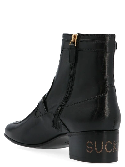 Shop Gucci Ebal Shoes In Black