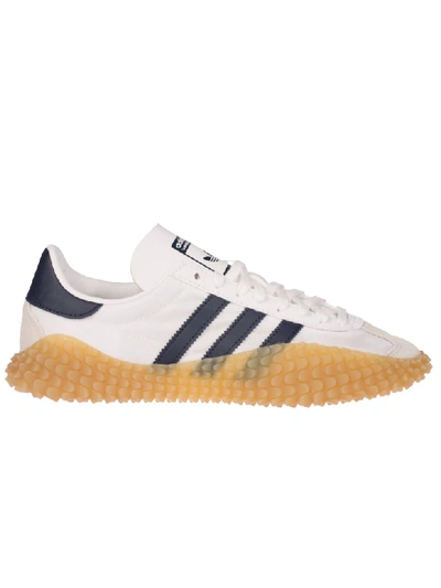Shop Adidas Originals Country X Kamanda Sneakers In White/blue