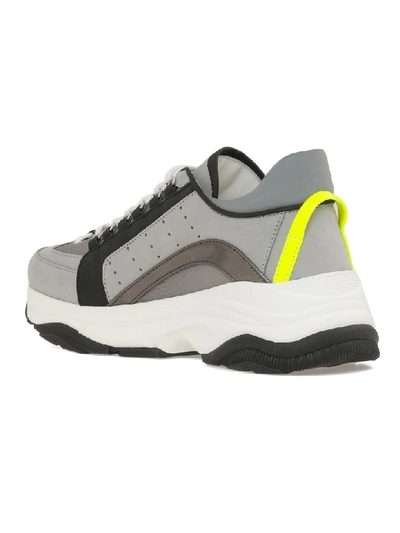 Shop Dsquared2 Bumpy 551 Sneaker In Antracite+grigio