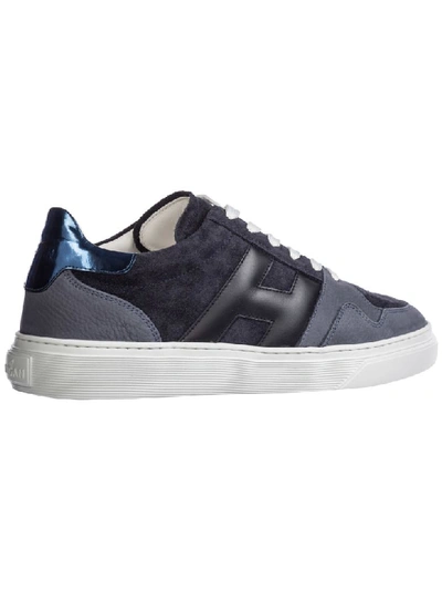 Shop Hogan H365 Sneakers In Blu