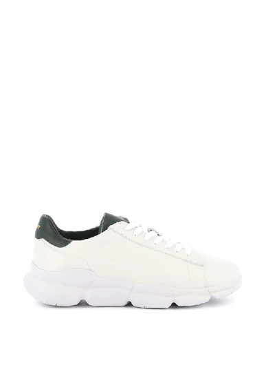 Shop Rov Sneaker Suede Leather In White