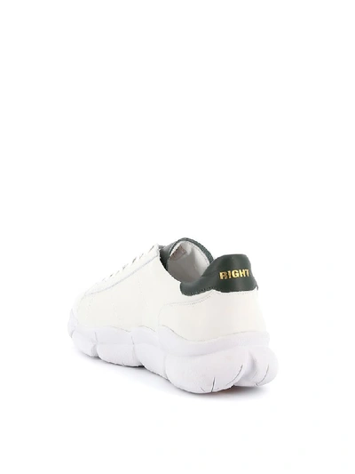 Shop Rov Sneaker Suede Leather In White