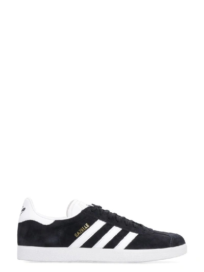 Shop Adidas Originals Gazelle Suede Sneakers In Black