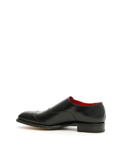 Shop Alexander Mcqueen Monk Shoes In Black (black)